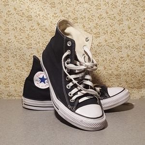 Converse high top black canvas 9